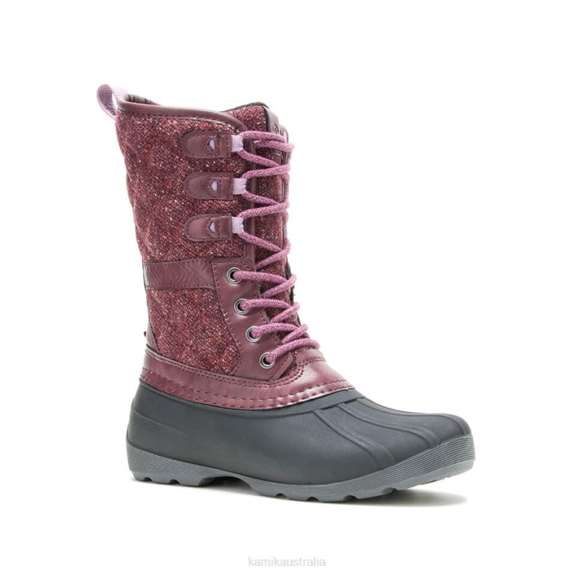 Kamik HERITAGE 1898 COLLECTION KIDS SIERRA J6JJBP273 BURGUNDY