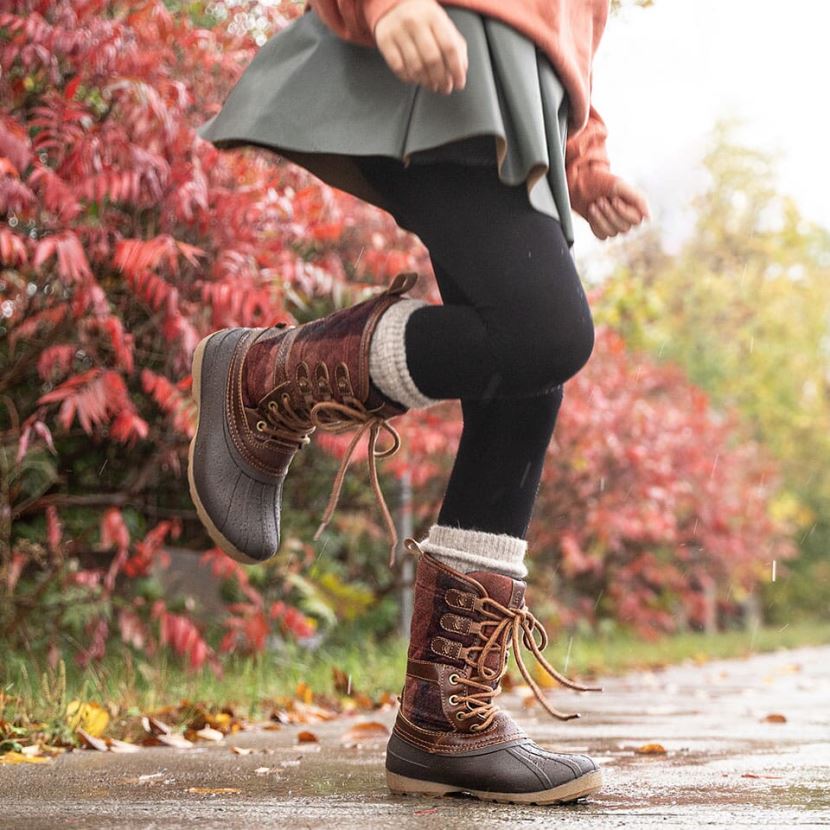 Kamik HERITAGE 1898 COLLECTION KIDS SIERRA J6JJBP274 DARK BROWN