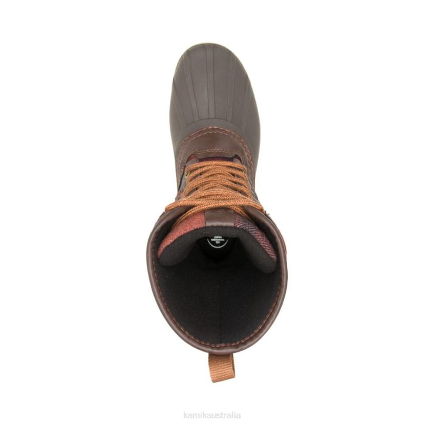 Kamik HERITAGE 1898 COLLECTION KIDS SIERRA J6JJBP274 DARK BROWN