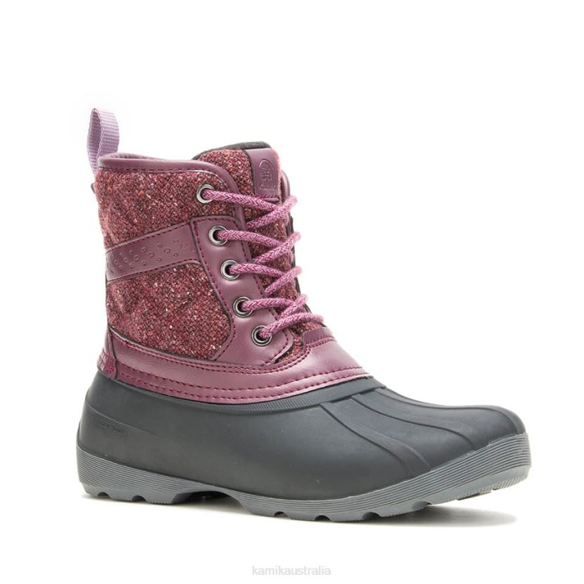 Kamik HERITAGE 1898 COLLECTION KIDS SIERRA MID J6JJBP269 BURGUNDY