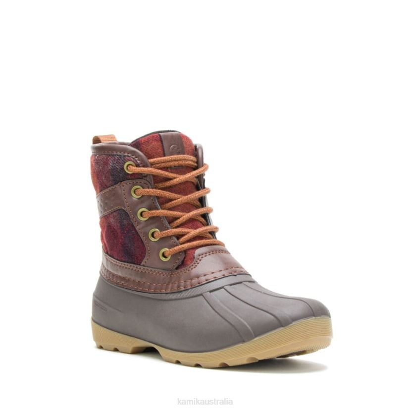 Kamik HERITAGE 1898 COLLECTION KIDS SIERRA MID J6JJBP270 DARK BROWN
