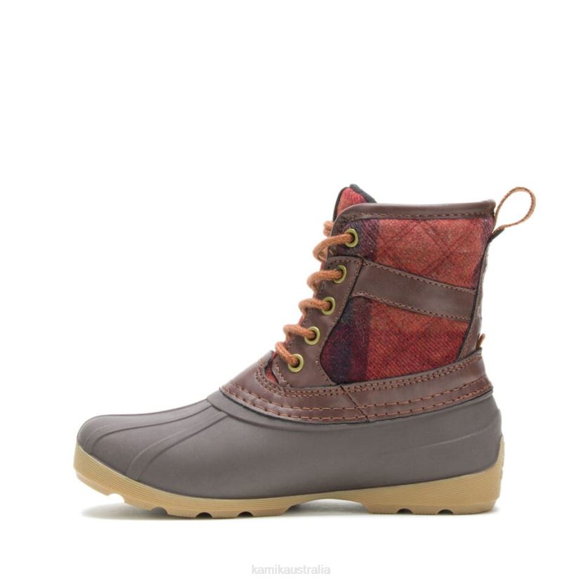 Kamik HERITAGE 1898 COLLECTION KIDS SIERRA MID J6JJBP270 DARK BROWN