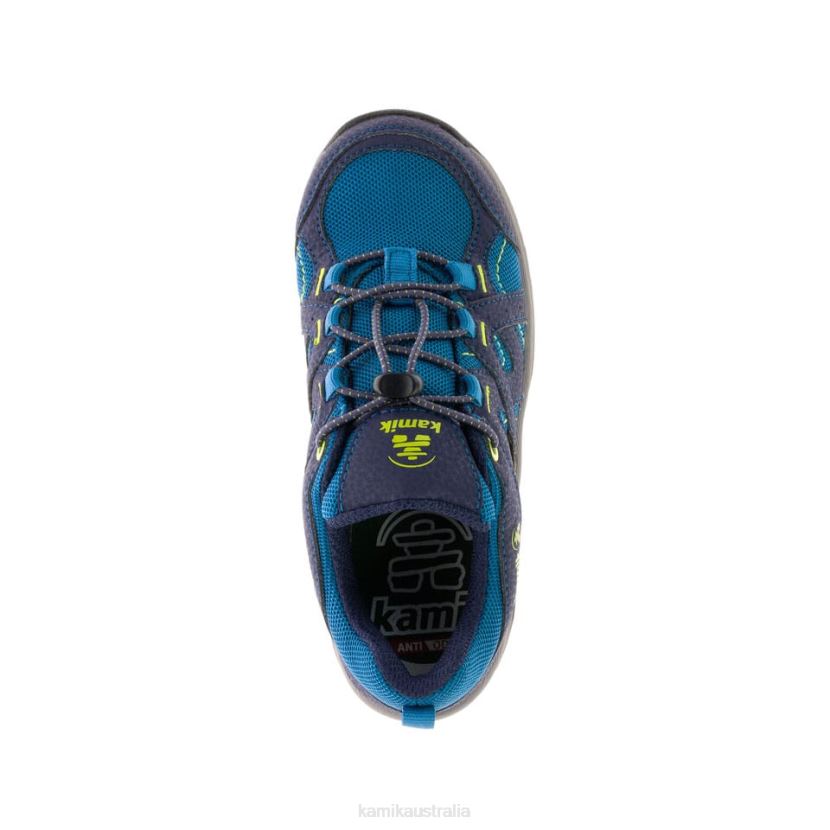 Kamik MULTI-SPORT KIDS TRAX J6JJBP186 NAVY/LIME
