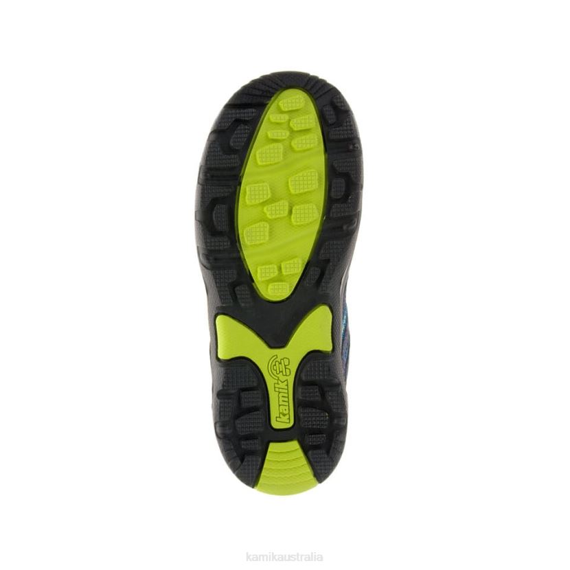Kamik MULTI-SPORT KIDS TRAX J6JJBP186 NAVY/LIME