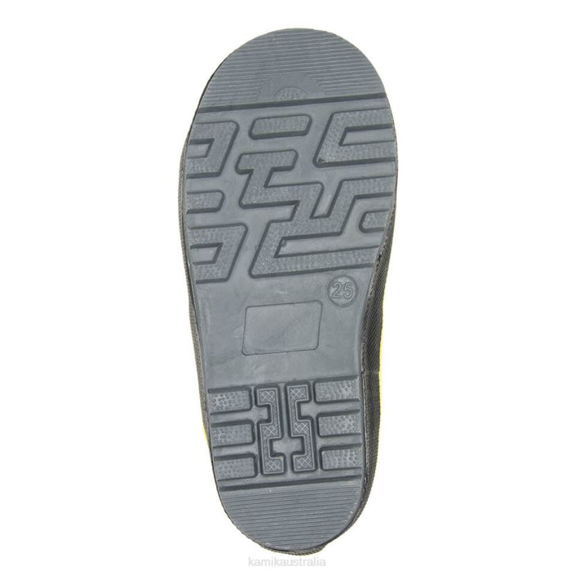 Kamik RAIN BOOTS KIDS DINO J6JJBP214 GREY