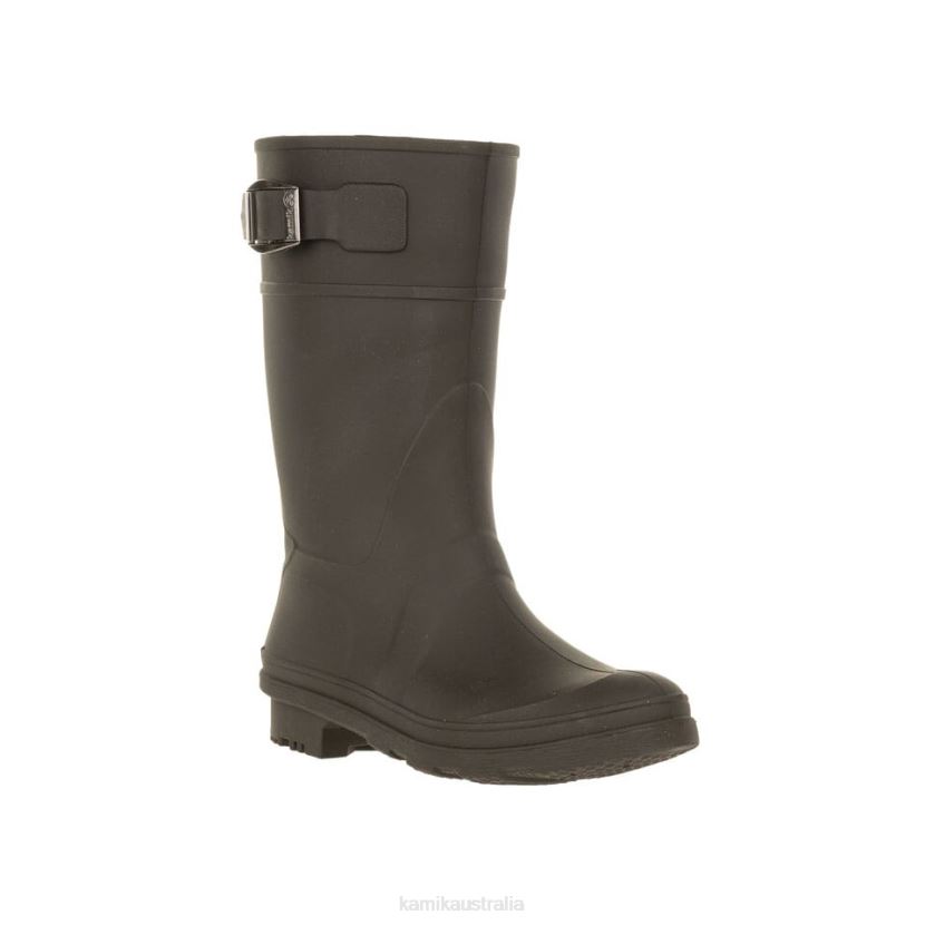 Kamik RAIN BOOTS KIDS RAINDROPS J6JJBP198 BLACK