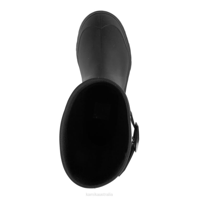 Kamik RAIN BOOTS KIDS RAINDROPS J6JJBP198 BLACK