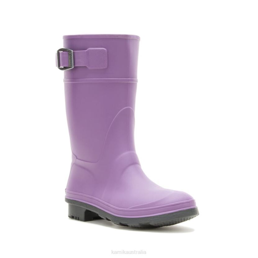 Kamik RAIN BOOTS KIDS RAINDROPS J6JJBP199 EGGPLANT