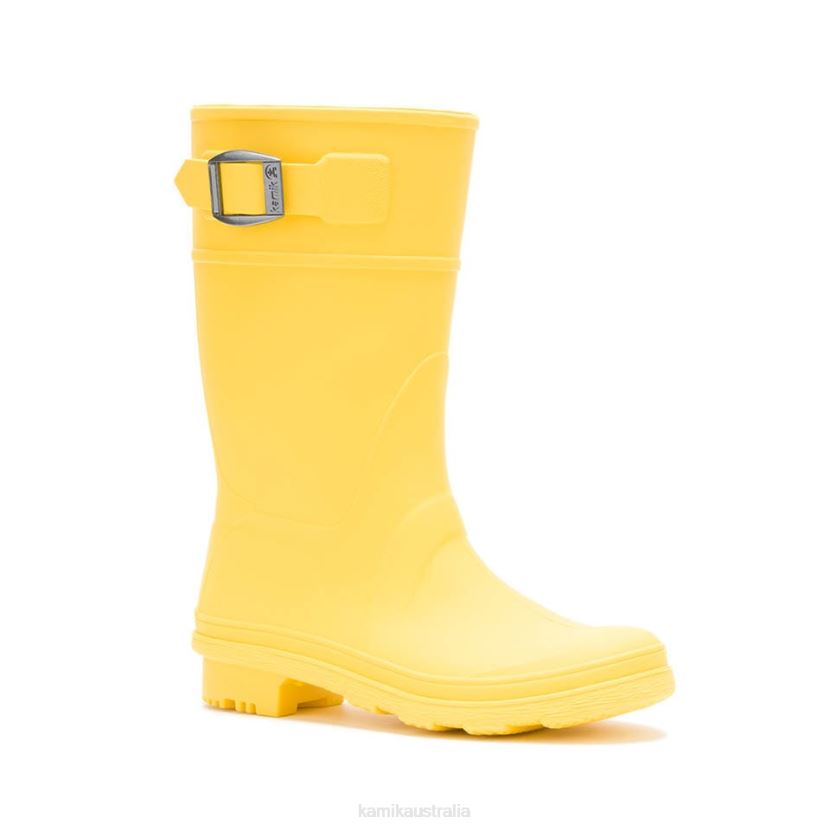Kamik RAIN BOOTS KIDS RAINDROPS J6JJBP202 YELLOW