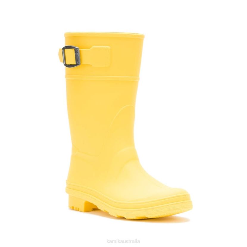 Kamik RAIN BOOTS KIDS RAINDROPS J6JJBP202 YELLOW