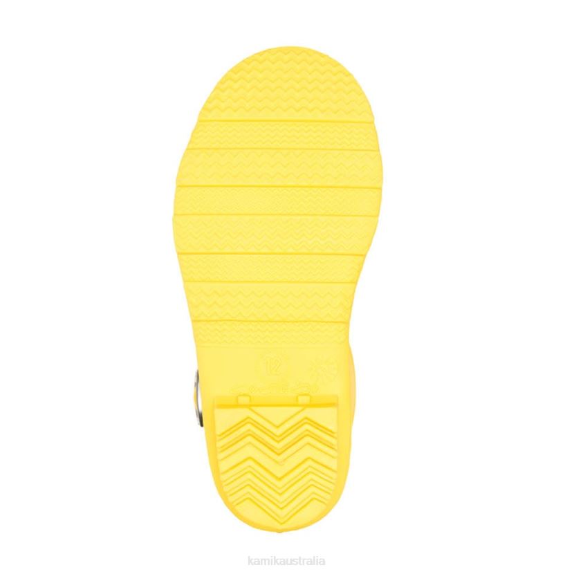 Kamik RAIN BOOTS KIDS RAINDROPS J6JJBP202 YELLOW