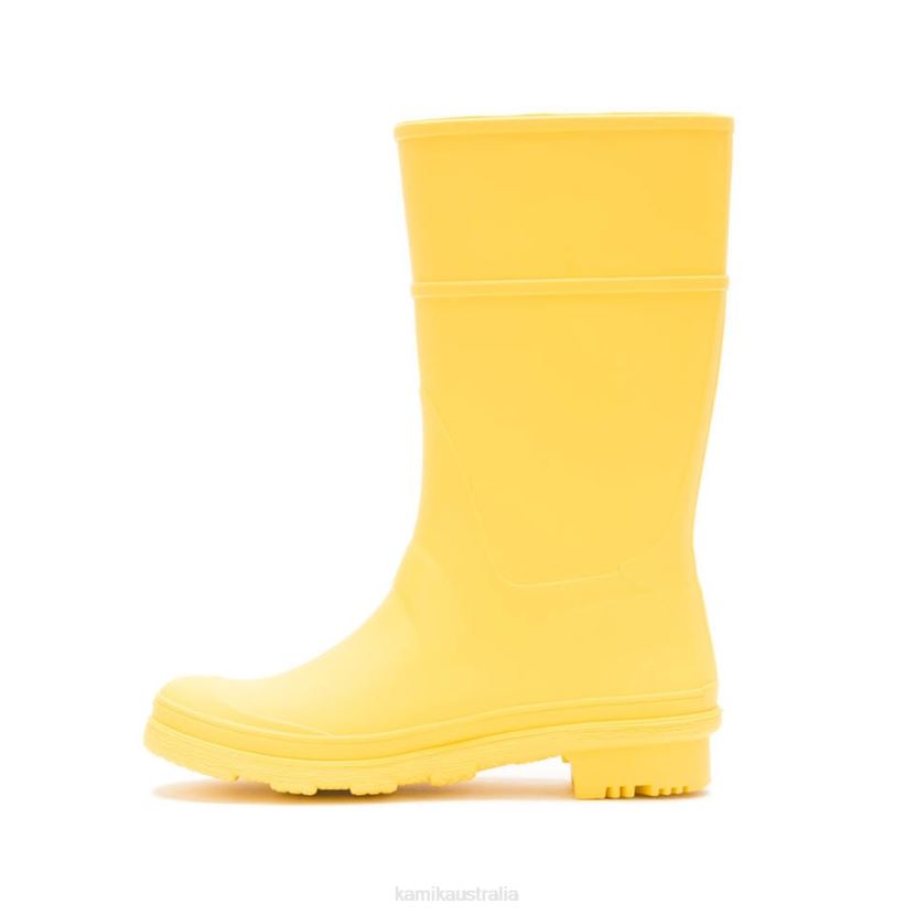 Kamik RAIN BOOTS KIDS RAINDROPS J6JJBP202 YELLOW