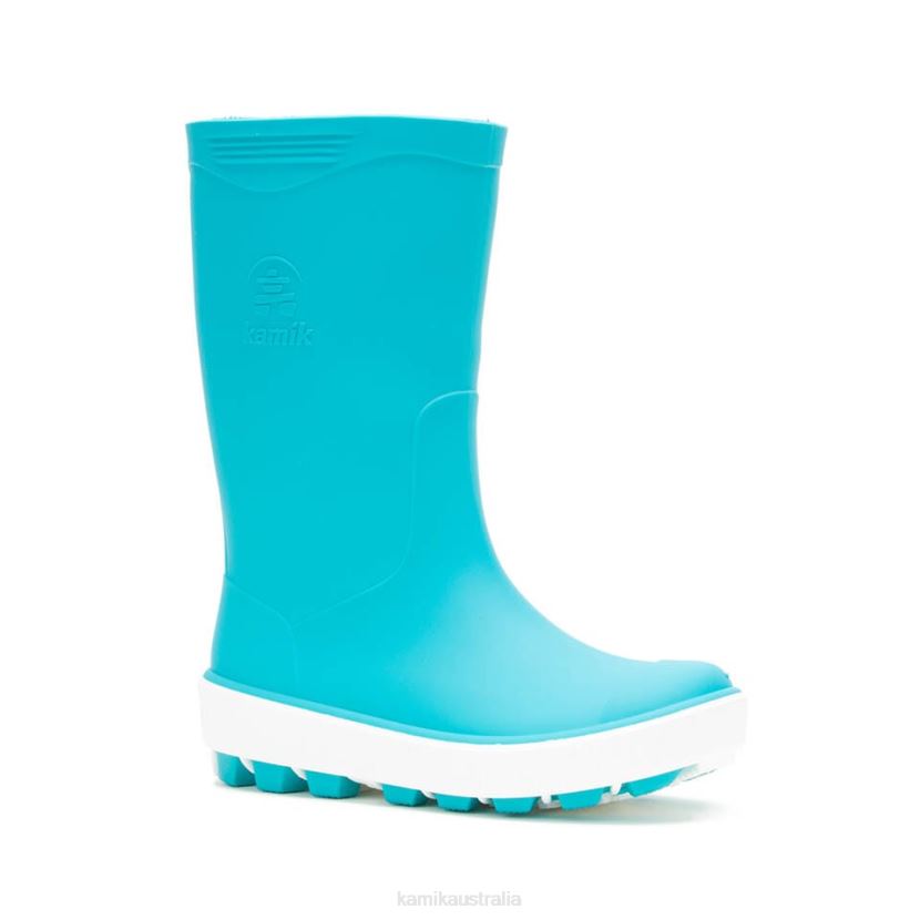 Kamik RAIN BOOTS KIDS RIPTIDE J6JJBP188 LIGHT BLUE