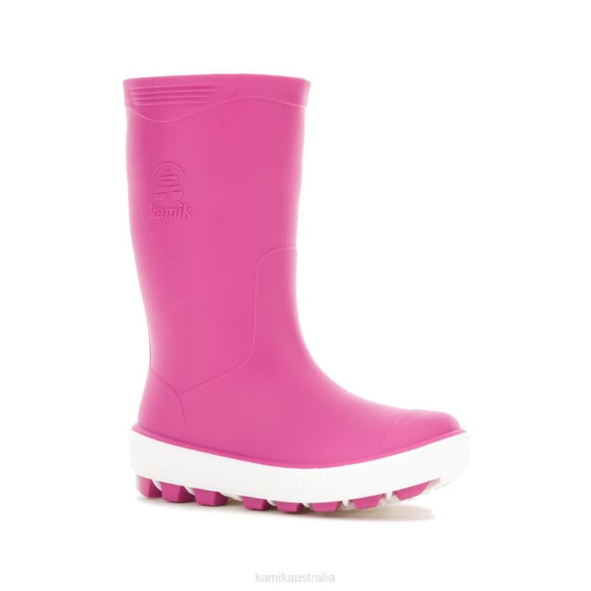 Kamik RAIN BOOTS KIDS RIPTIDE J6JJBP189 MAGENTA