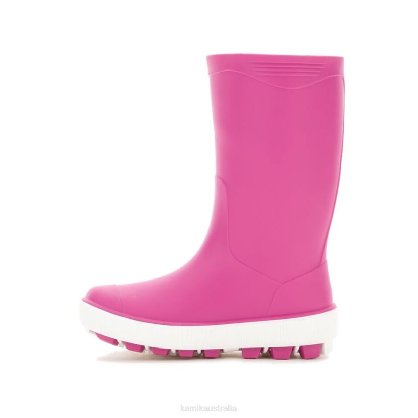 Kamik RAIN BOOTS KIDS RIPTIDE J6JJBP189 MAGENTA