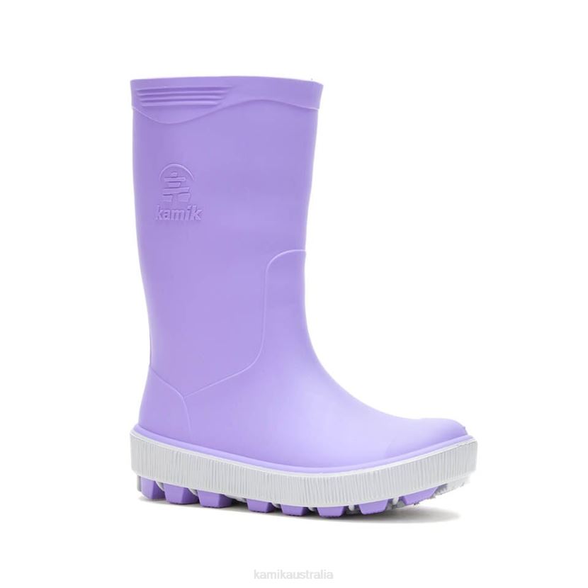 Kamik RAIN BOOTS KIDS RIPTIDE J6JJBP191 LILAC/PURPLE