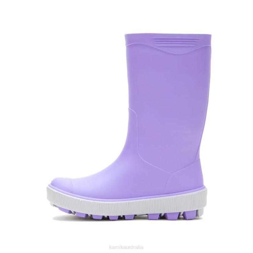 Kamik RAIN BOOTS KIDS RIPTIDE J6JJBP191 LILAC/PURPLE