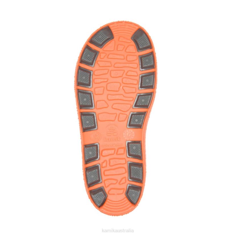 Kamik RAIN BOOTS KIDS RIPTIDE J6JJBP193 CHARCOAL