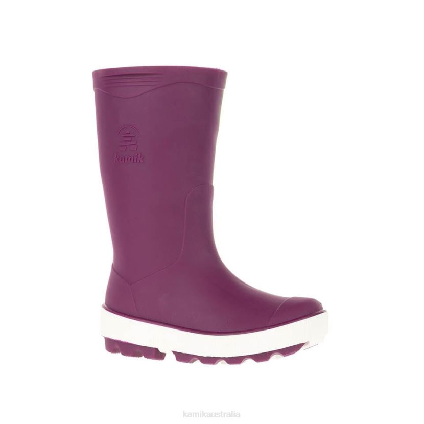Kamik RAIN BOOTS KIDS RIPTIDE J6JJBP194 DARK PURPLE
