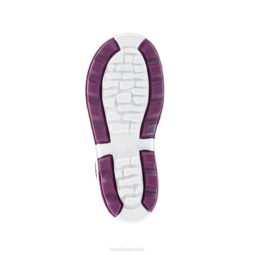 Kamik RAIN BOOTS KIDS RIPTIDE J6JJBP194 DARK PURPLE