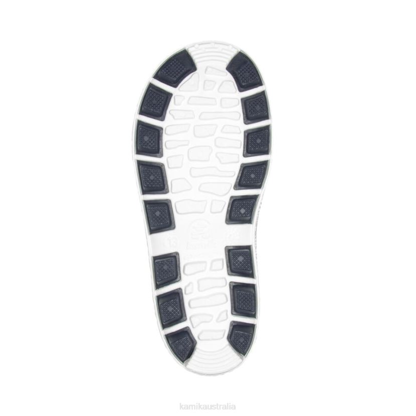 Kamik RAIN BOOTS KIDS RIPTIDE J6JJBP195 NAVY/WHITE