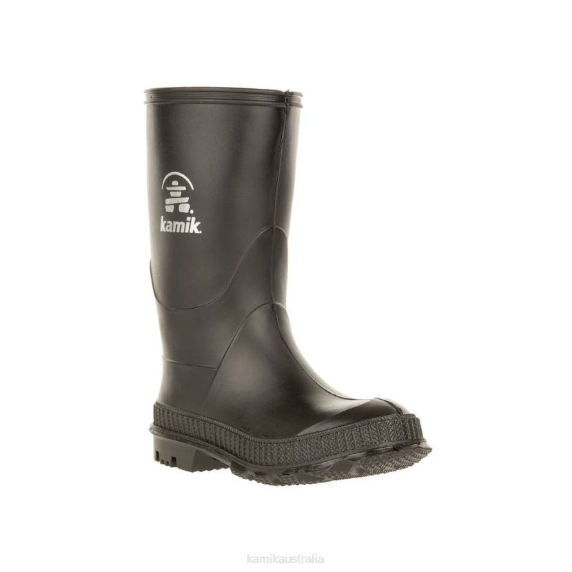 Kamik RAIN BOOTS KIDS STOMP J6JJBP205 BLACK