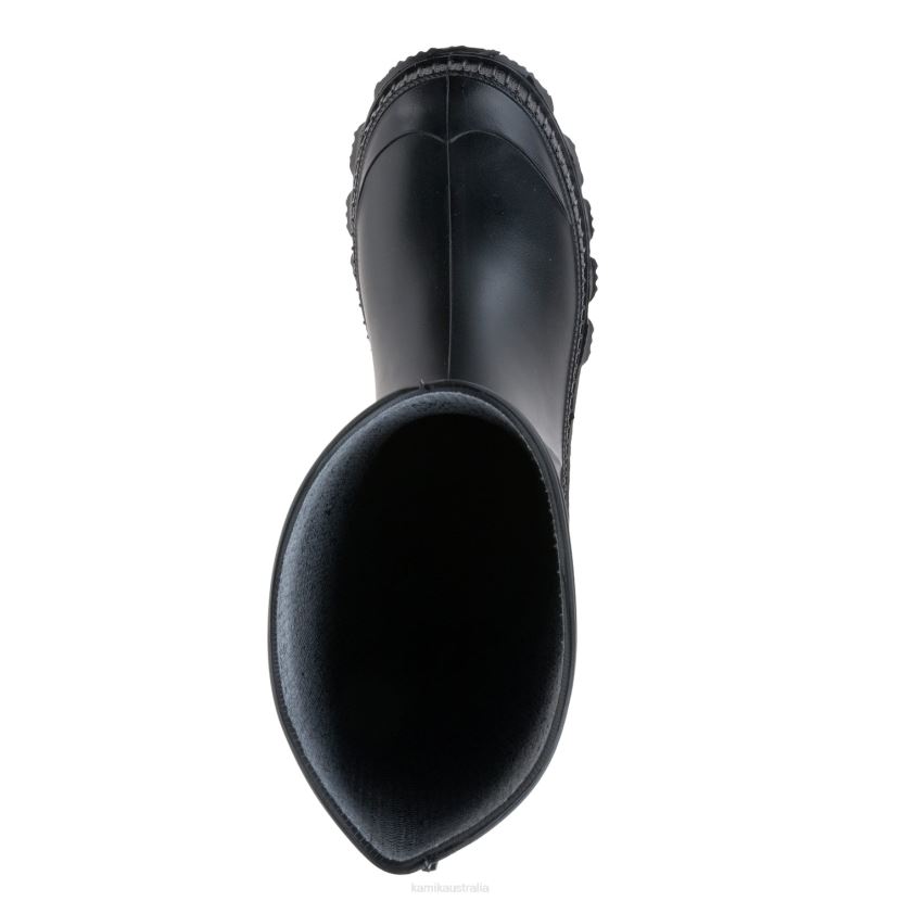 Kamik RAIN BOOTS KIDS STOMP J6JJBP205 BLACK