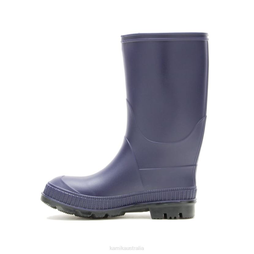 Kamik RAIN BOOTS KIDS STOMP J6JJBP208 NAVY/BLACK