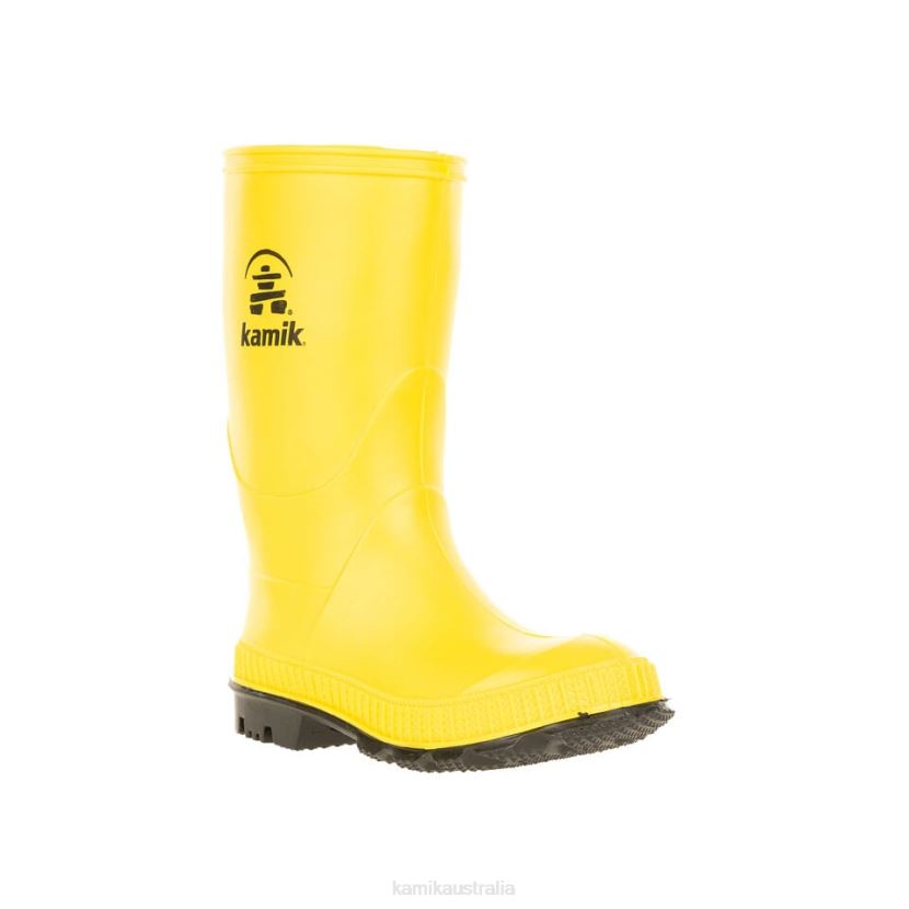 Kamik RAIN BOOTS KIDS STOMP J6JJBP211 YELLOW/BLACK SOLE