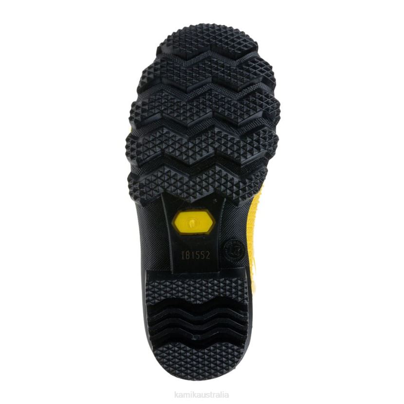 Kamik RAIN BOOTS KIDS STOMP J6JJBP211 YELLOW/BLACK SOLE