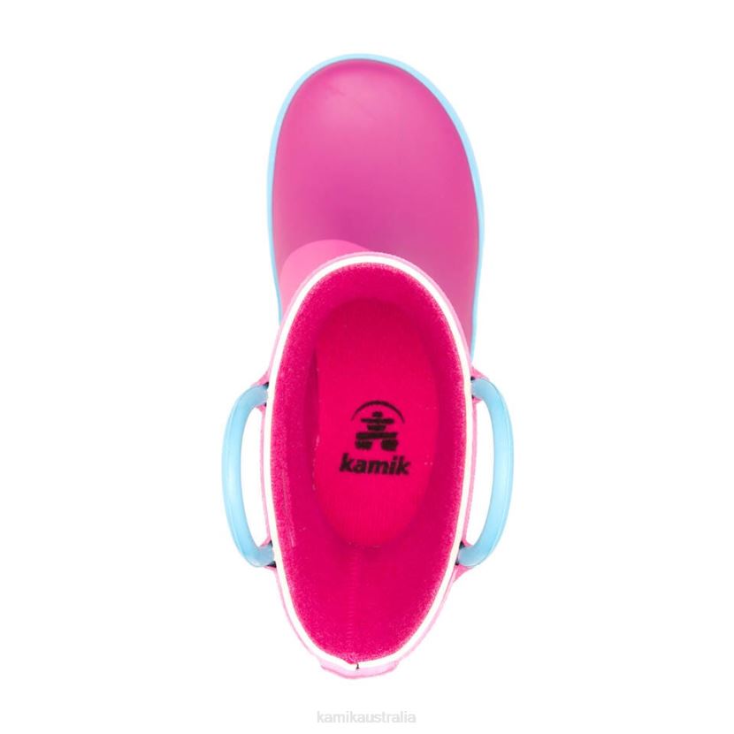 Kamik RAIN BOOTS KIDS UNICORN J6JJBP216 MAGENTA