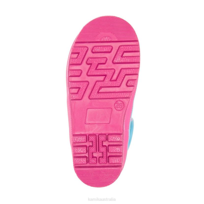Kamik RAIN BOOTS KIDS UNICORN J6JJBP216 MAGENTA