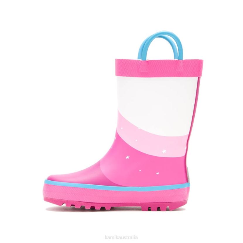 Kamik RAIN BOOTS KIDS UNICORN J6JJBP216 MAGENTA