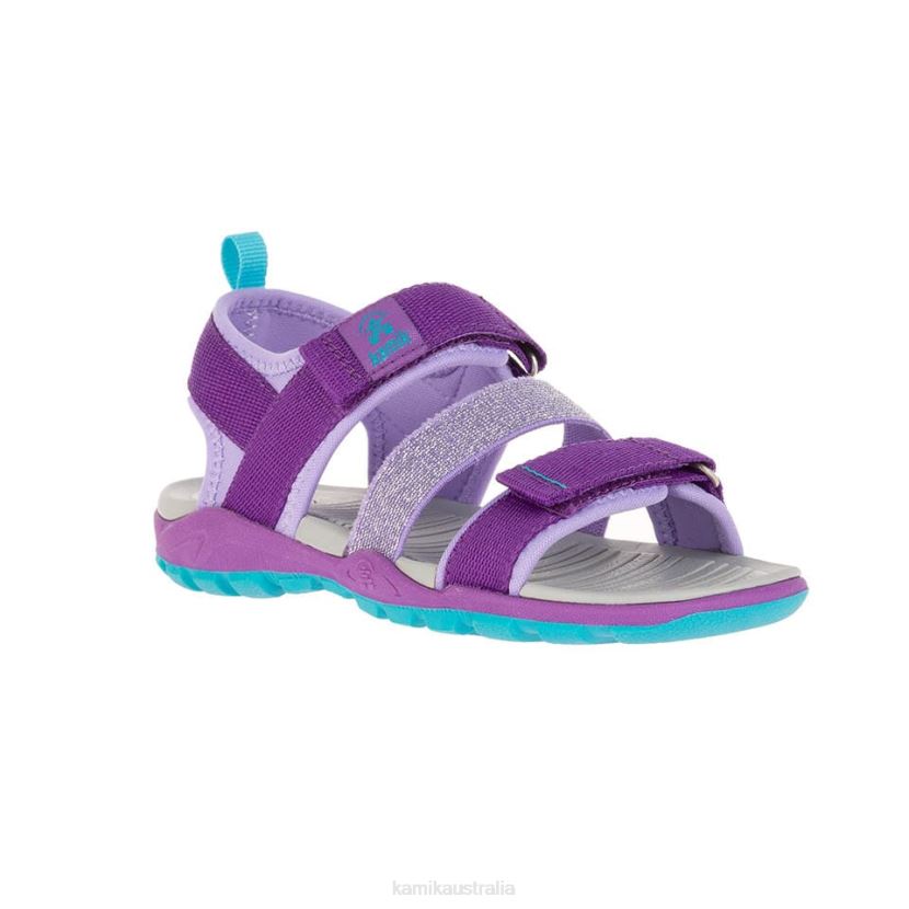 Kamik SANDALS KIDS COAST J6JJBP251 PURPLE
