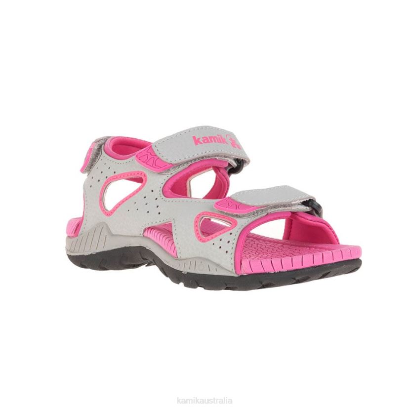 Kamik SANDALS KIDS LOBSTER 2 J6JJBP264 GRAY/PINK