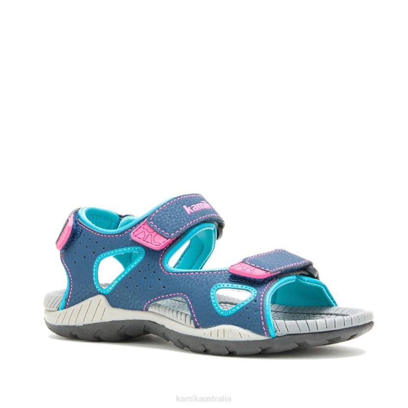 Kamik SANDALS KIDS LOBSTER 2 J6JJBP266 LIGHT NAVY