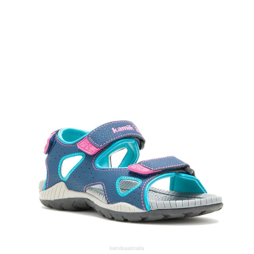 Kamik SANDALS KIDS LOBSTER 2 J6JJBP266 LIGHT NAVY