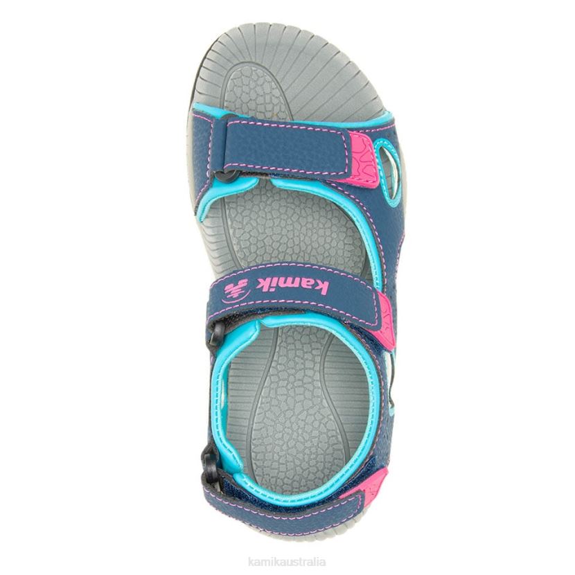 Kamik SANDALS KIDS LOBSTER 2 J6JJBP266 LIGHT NAVY