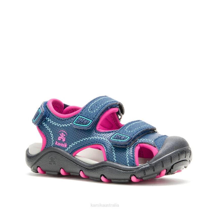 Kamik SANDALS KIDS SEATURTLE 2 J6JJBP247 LIGHT NAVY