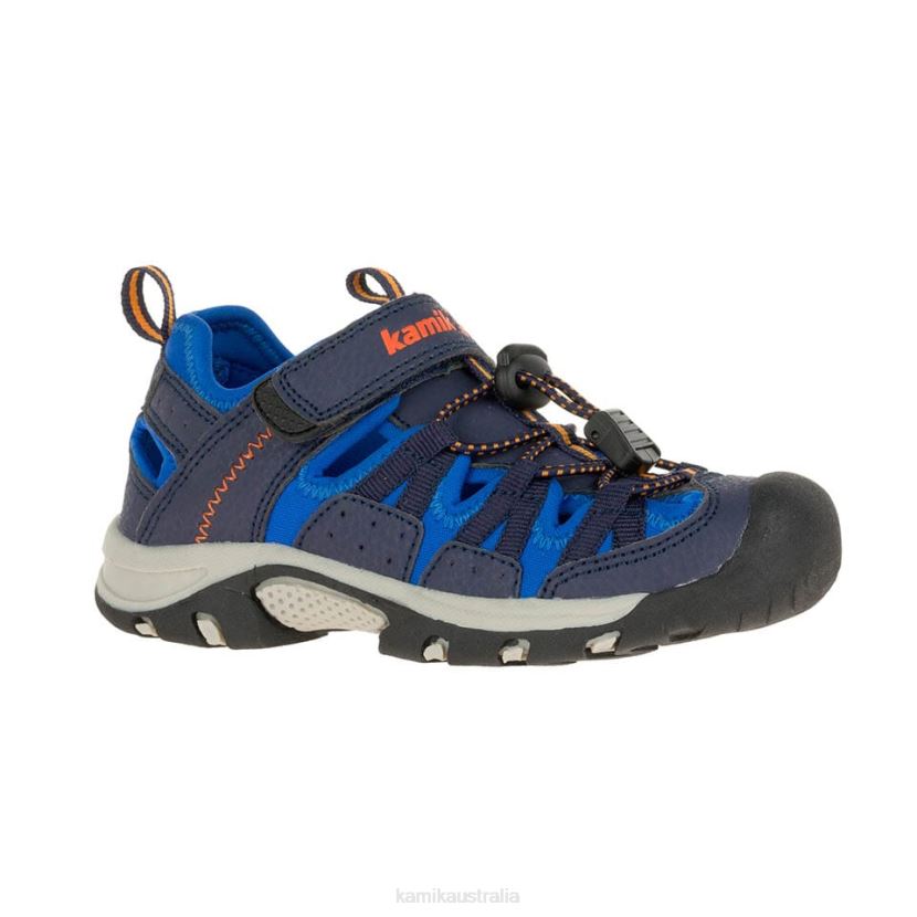 Kamik SANDALS KIDS WILDCAT J6JJBP260 NAVY/BLUE