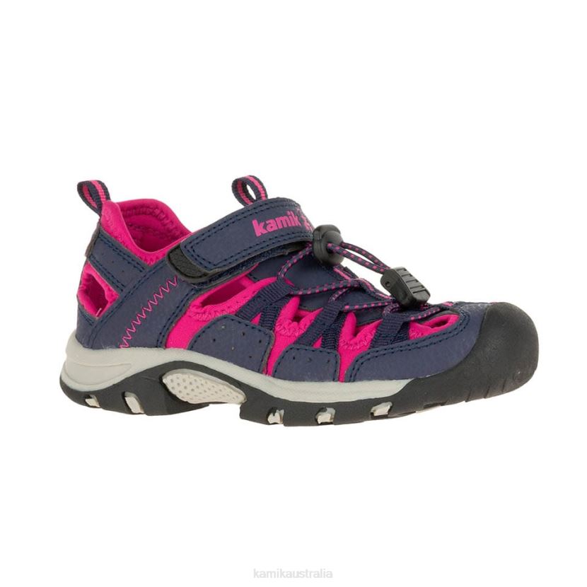Kamik SANDALS KIDS WILDCAT J6JJBP261 NAVY/ROSE