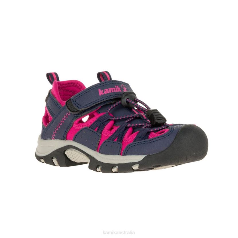Kamik SANDALS KIDS WILDCAT J6JJBP261 NAVY/ROSE