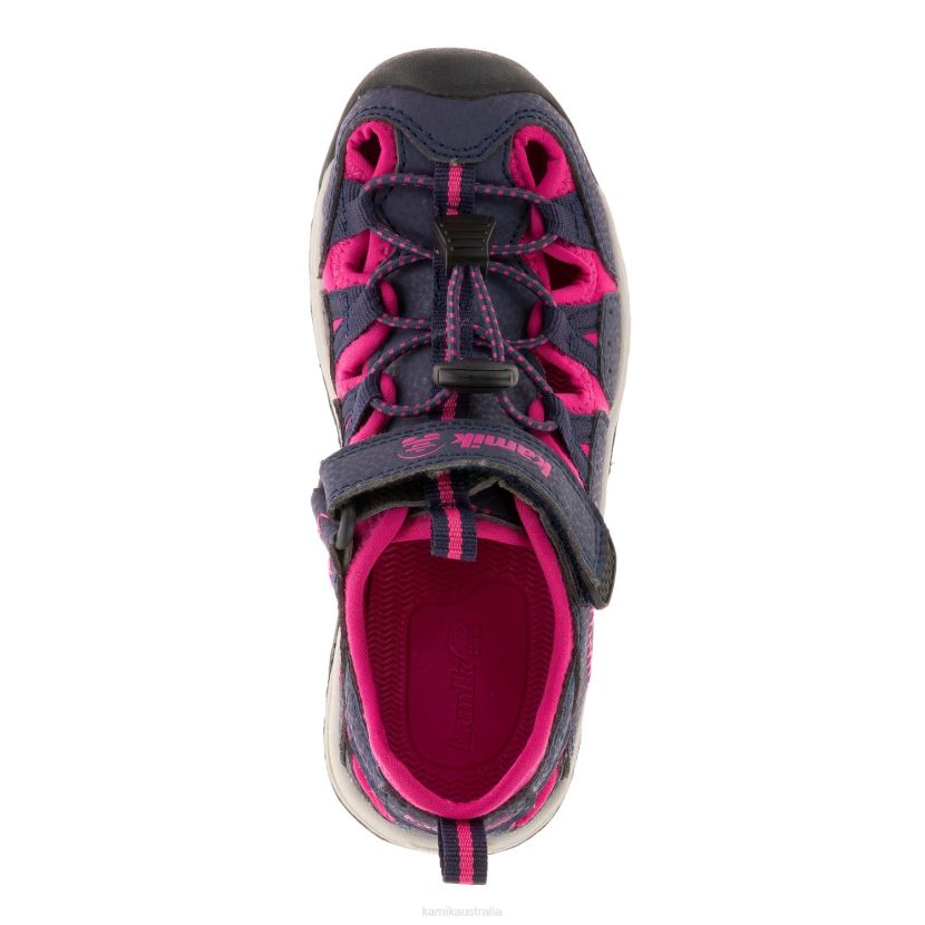 Kamik SANDALS KIDS WILDCAT J6JJBP261 NAVY/ROSE