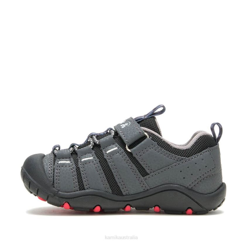 Kamik SHOES KIDS RAPIDS J6JJBP182 CHARCOAL/RED
