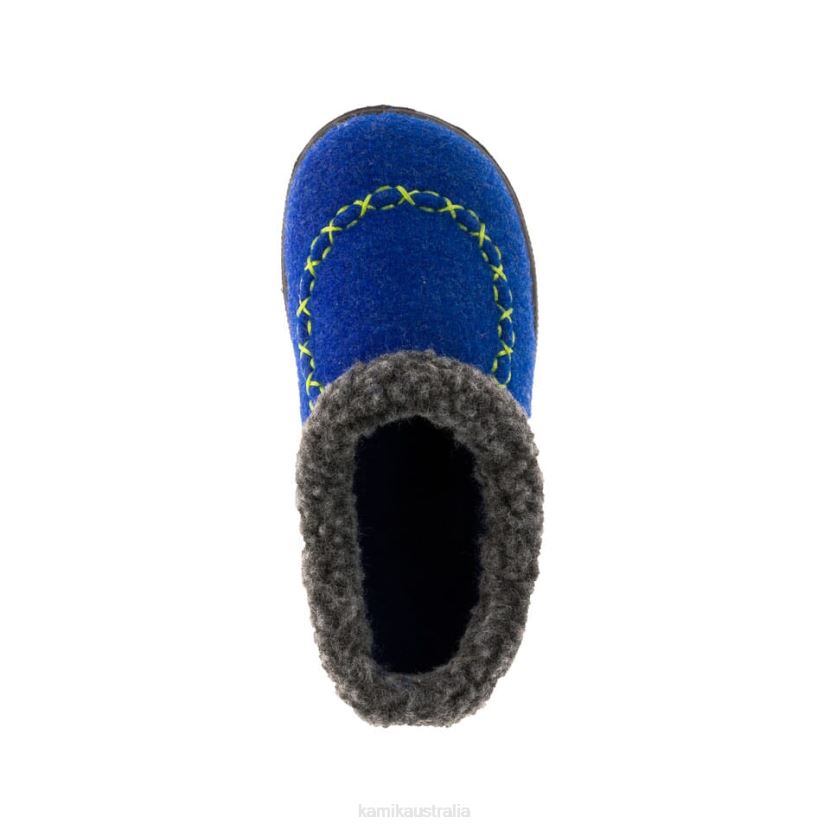 Kamik SLIPPERS KIDS COZYCABIN 2 J6JJBP345 BLUE