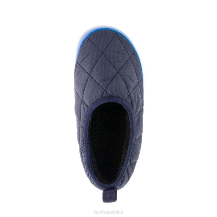 Kamik SLIPPERS KIDS PUFFY J6JJBP361 NAVY
