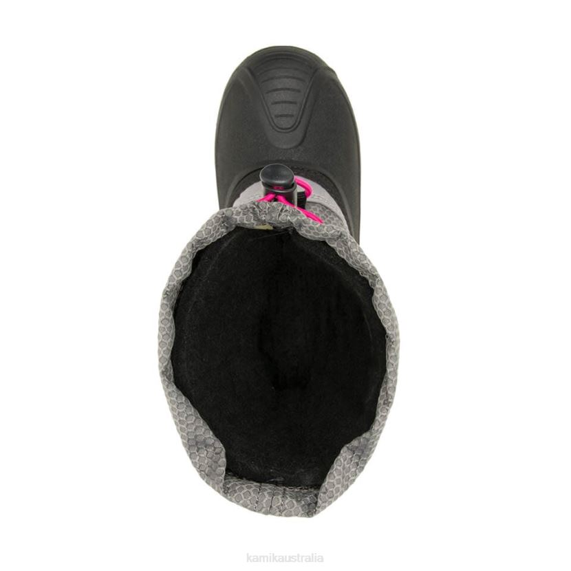 Kamik WINTER BOOTS KIDS FINLEY 2 J6JJBP276 GRAY/PINK