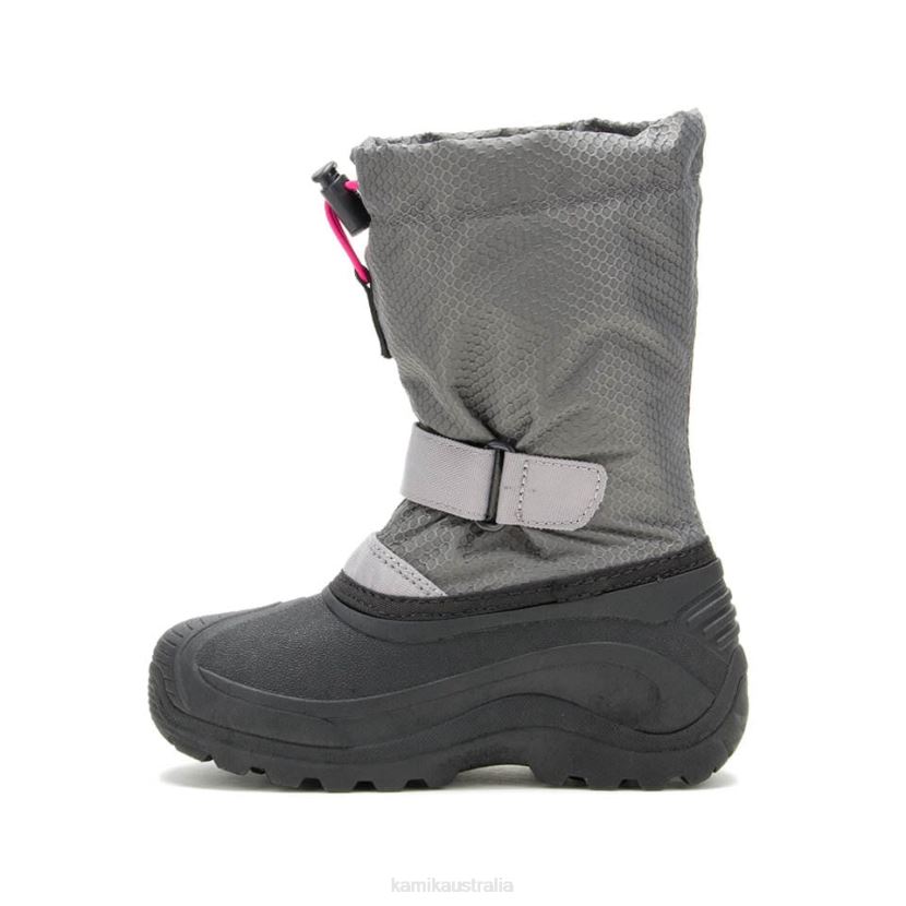 Kamik WINTER BOOTS KIDS FINLEY 2 J6JJBP276 GRAY/PINK