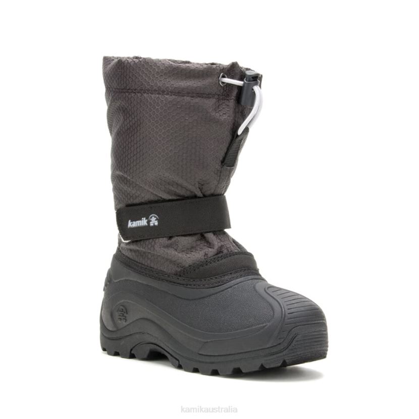 Kamik WINTER BOOTS KIDS FINLEY 2 J6JJBP277 BLACK/CHARCOAL