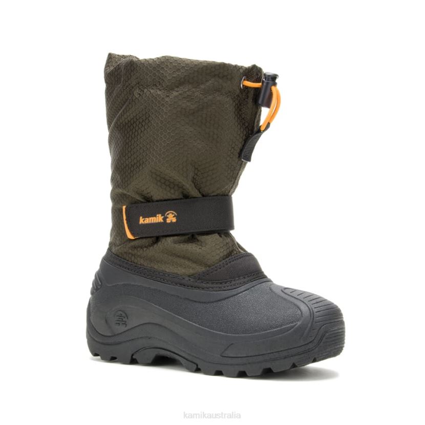 Kamik WINTER BOOTS KIDS FINLEY 2 J6JJBP278 DARK OLIVE